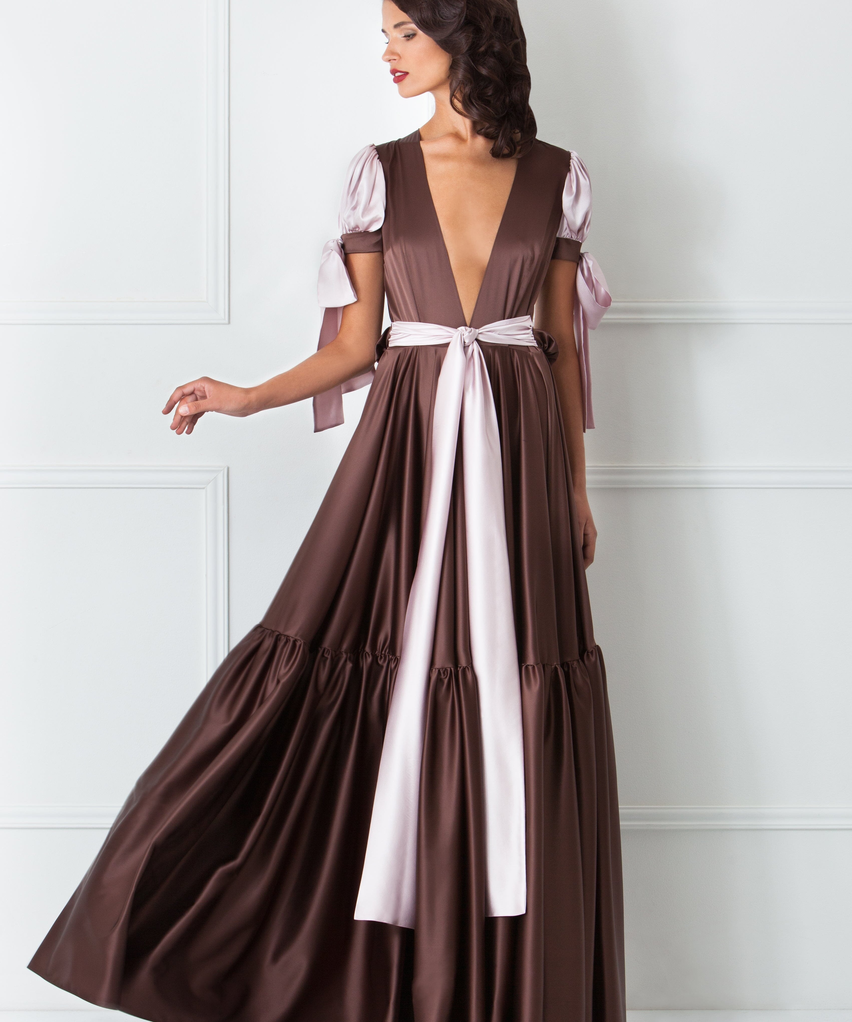  Dark Chocolate Robe Product Amoralle