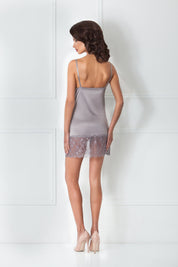  Satin & Lace Slip Product Amoralle