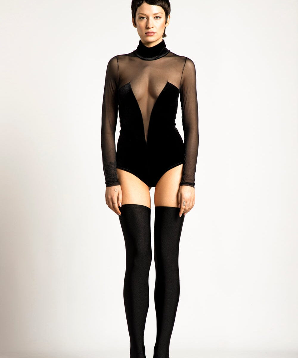  Elegance Light Bodysuit Black Product Amoralle